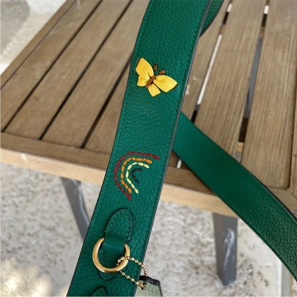 Coach Green Crossbody Bag - Picture 9 of 12